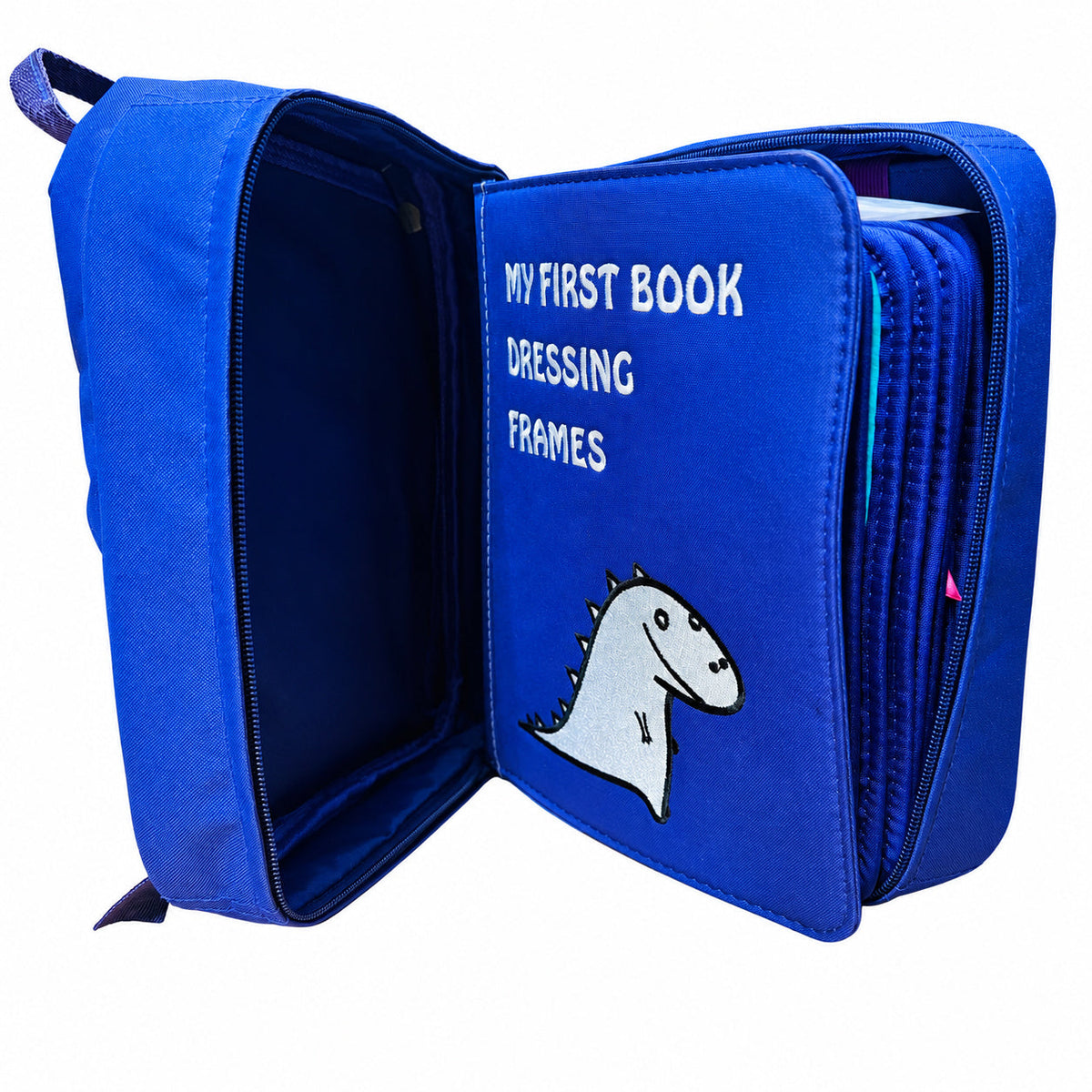 My First Book Dressing Frames Fabric Activity Book