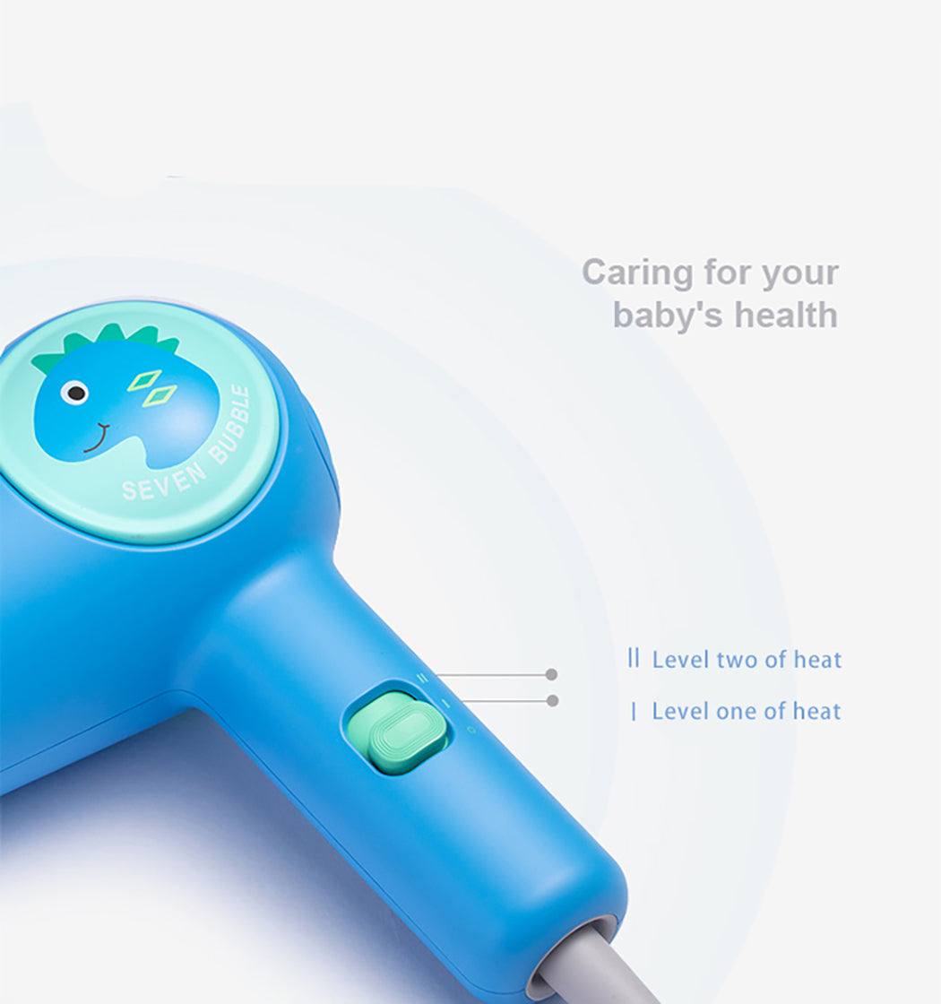 Seven Bubble ultra quiet Kids Hair Dryer
