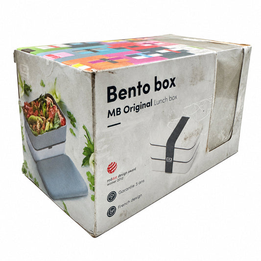 Monbento MB Original Two-Tier Bento Lunch Box - Black