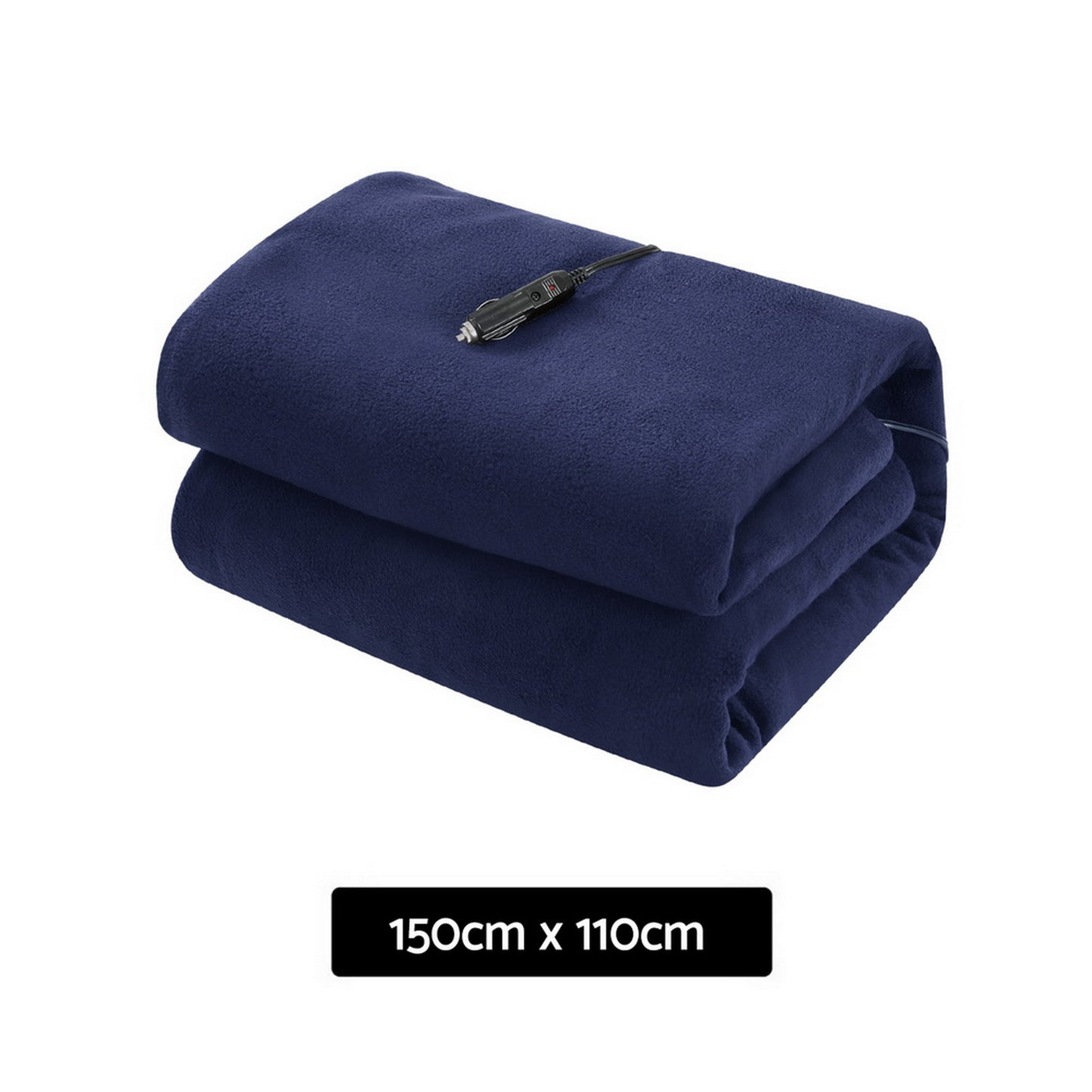 Heated Blanket Throw Rug for Car Truck Travel Camping 12V DC Auto