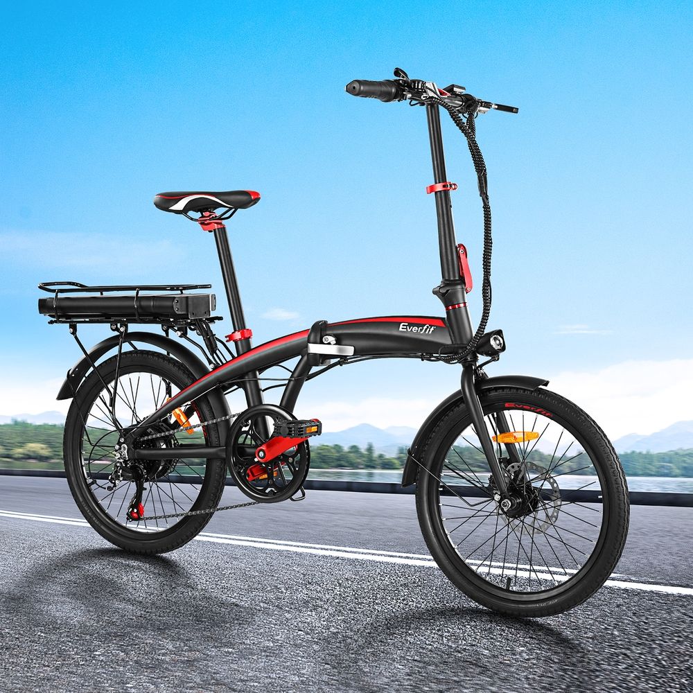 Folding Bike Urban City Bicycle eBike Rechargeable Battery 250W