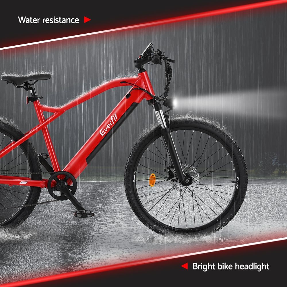 Everfit 26 Inch Electric Bike Mountain Bicycle eBike Built-in Battery 250W