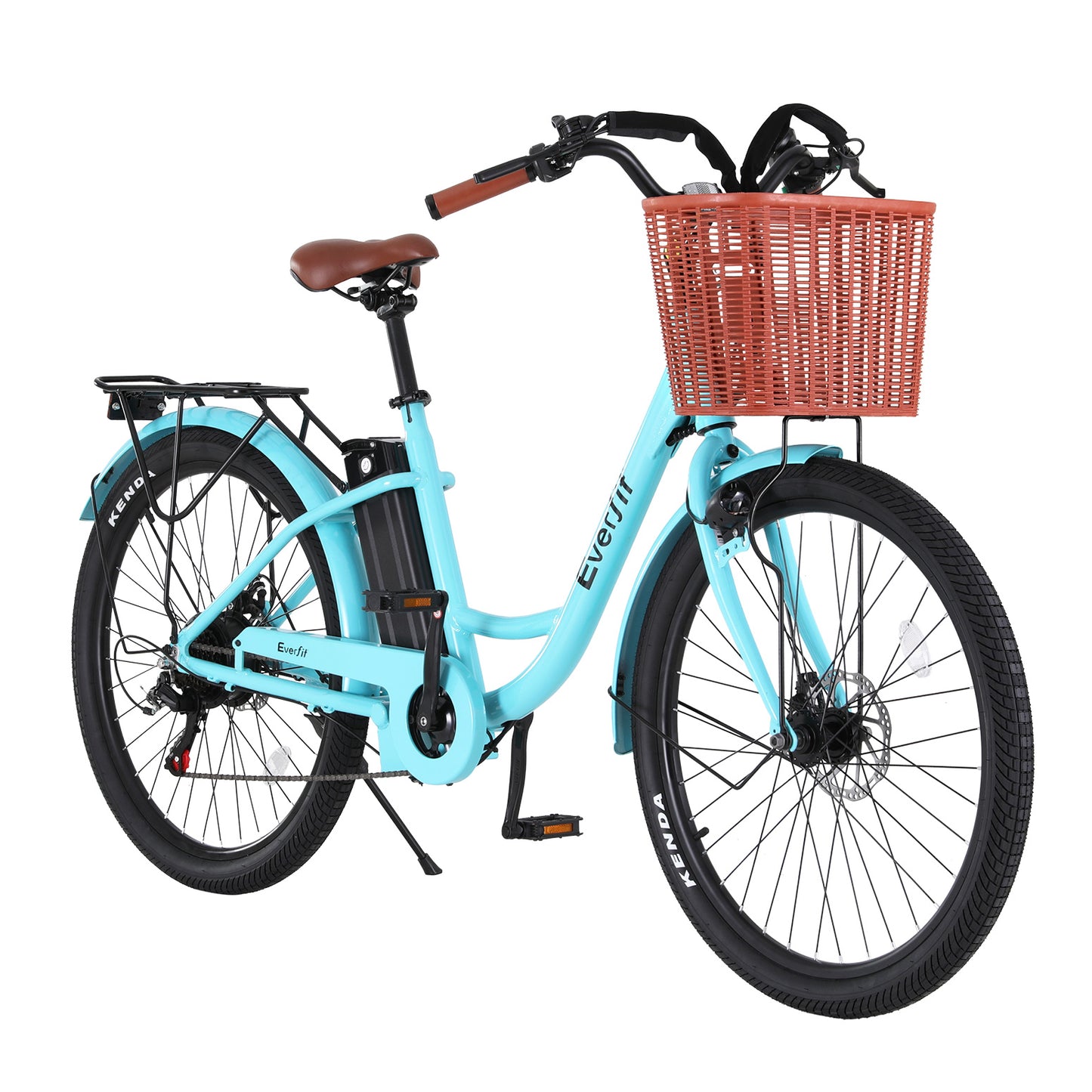 City Bicycle 26" eBike Electric Commuter with Battery