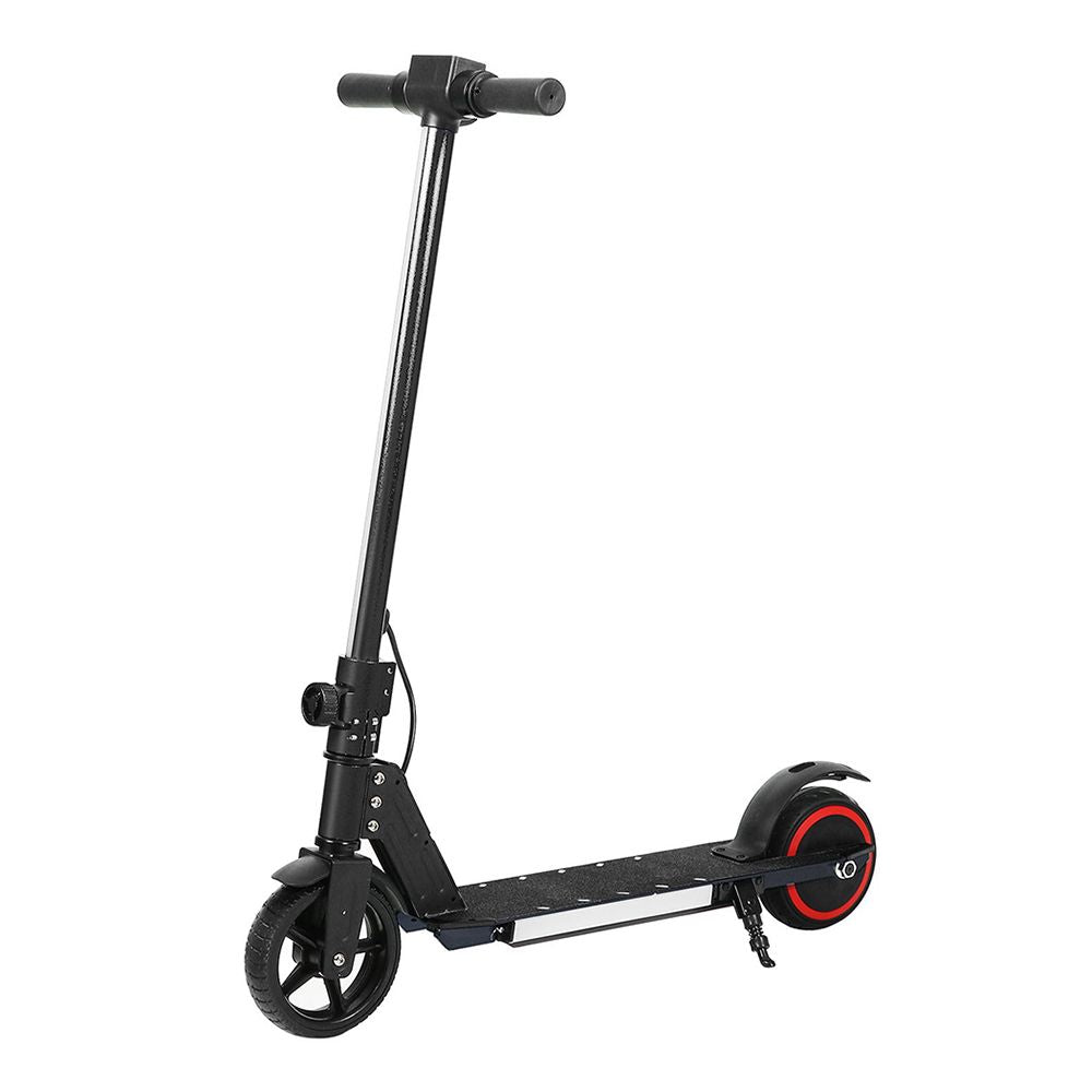 Scooter 130W 16KM/H LED Light Folding Portable for Kids Teens - Black