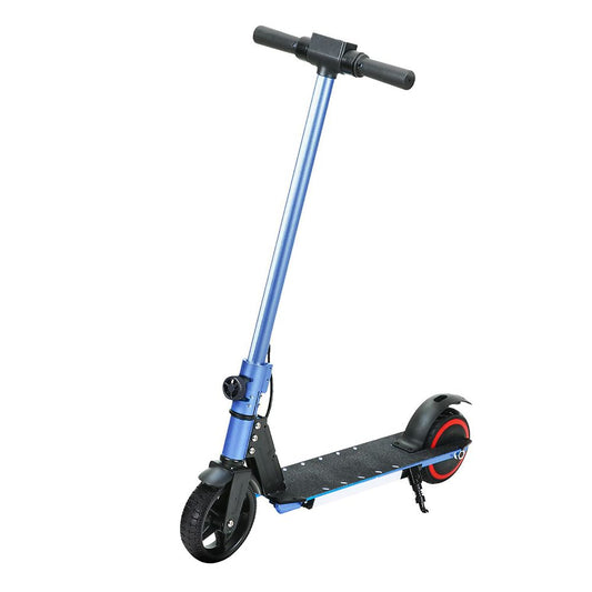Scooter 130W 16KM/H LED Light Folding Portable for Kids Teens - Blue