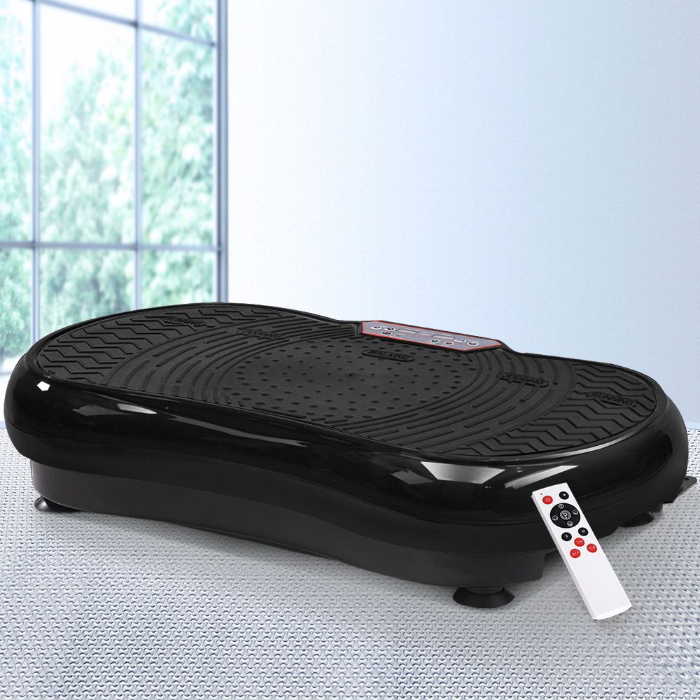 Vibration Machine Plate Platform, Body Shaper Home Gym, Black
