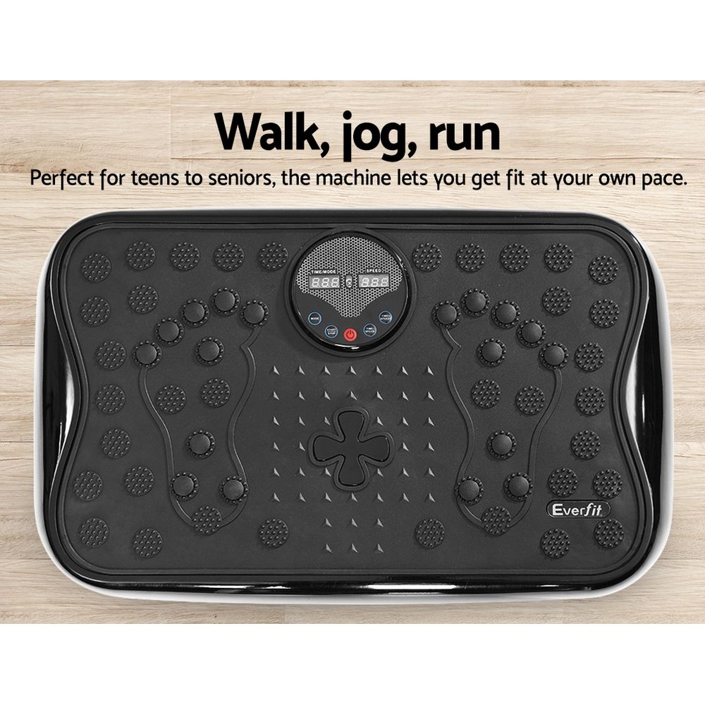 Vibration Machine Machines Platform Plate Vibrator Exercise Fit Gym Home