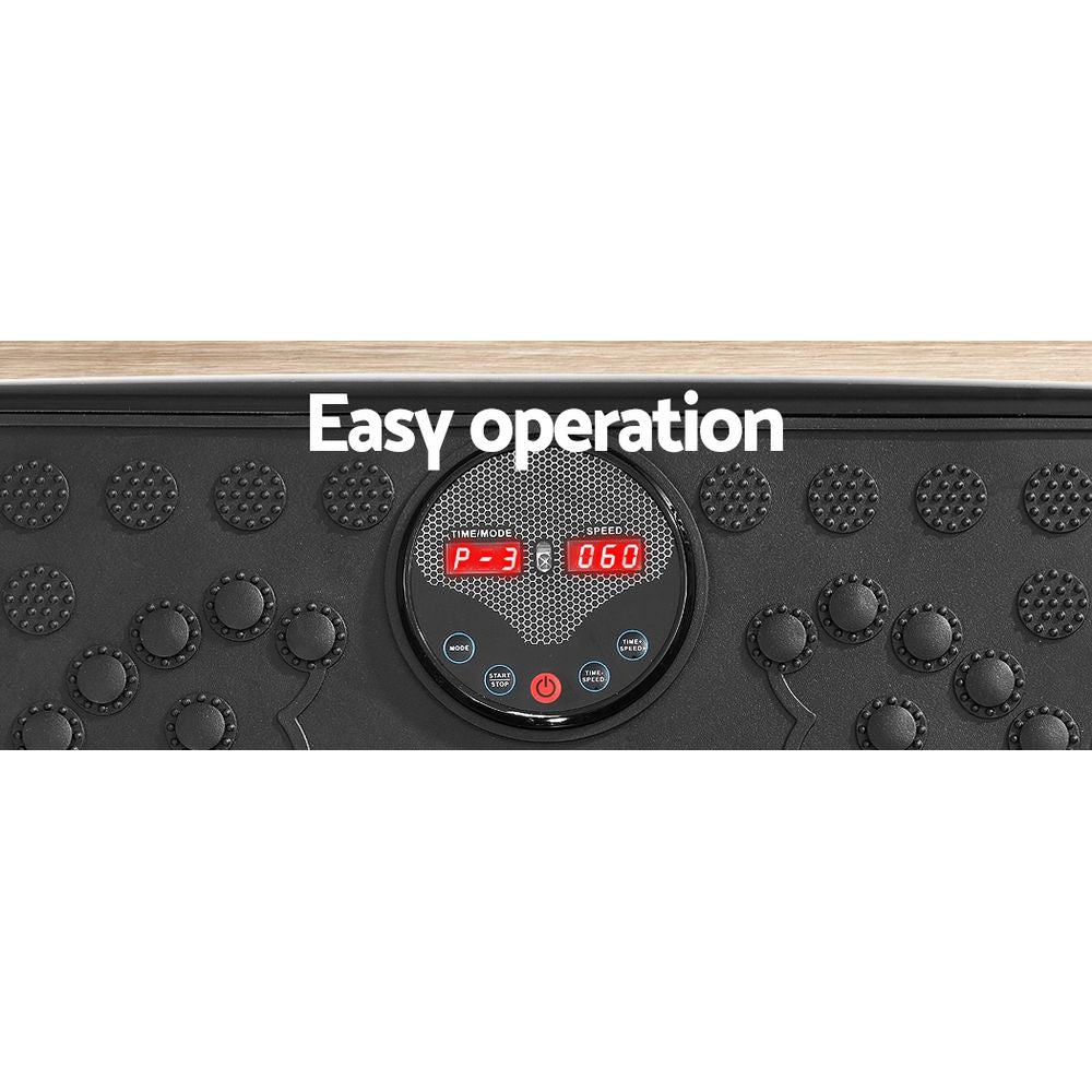 Vibration Machine Machines Platform Plate Vibrator Exercise Fit Gym Home