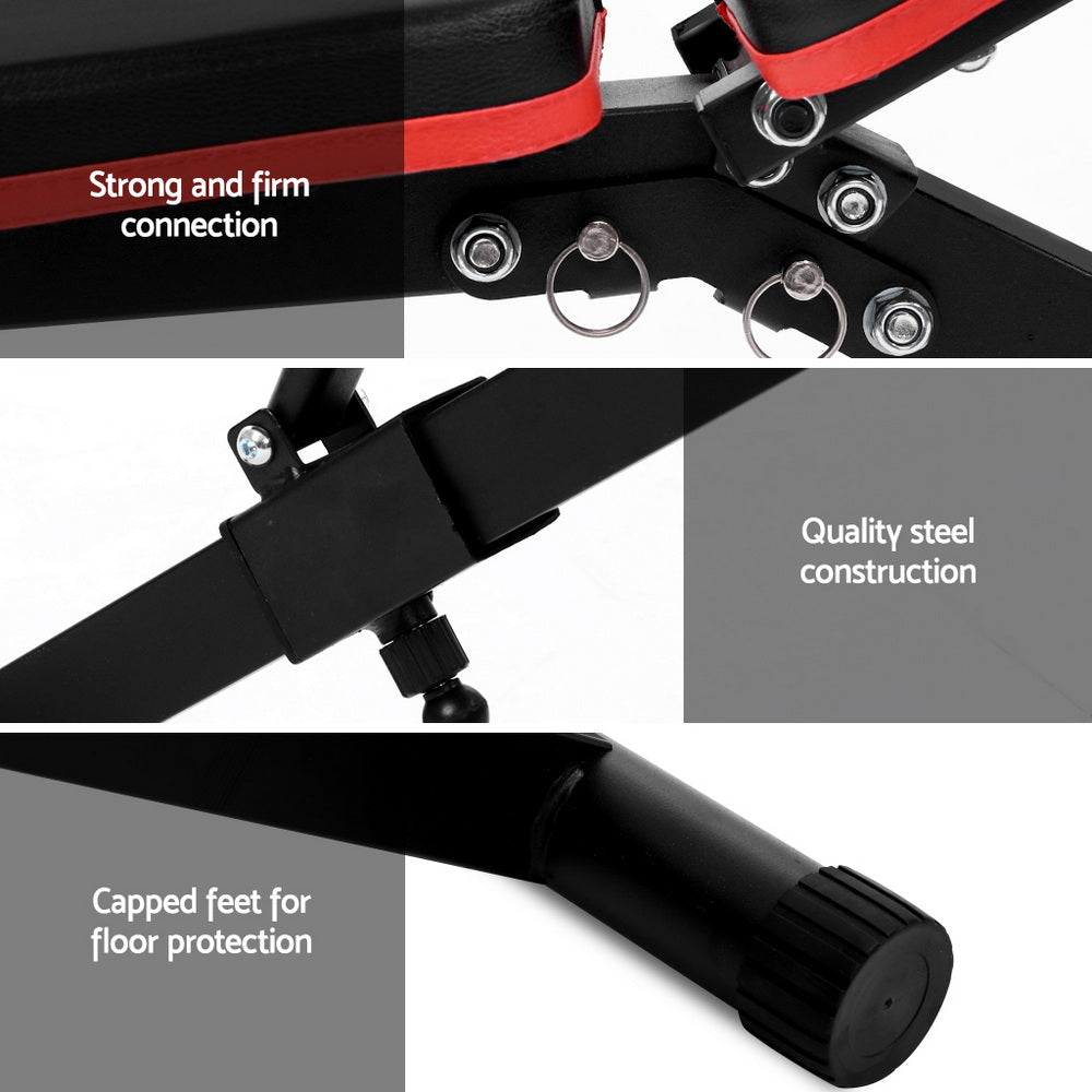 Steel weight bench fitness for household use