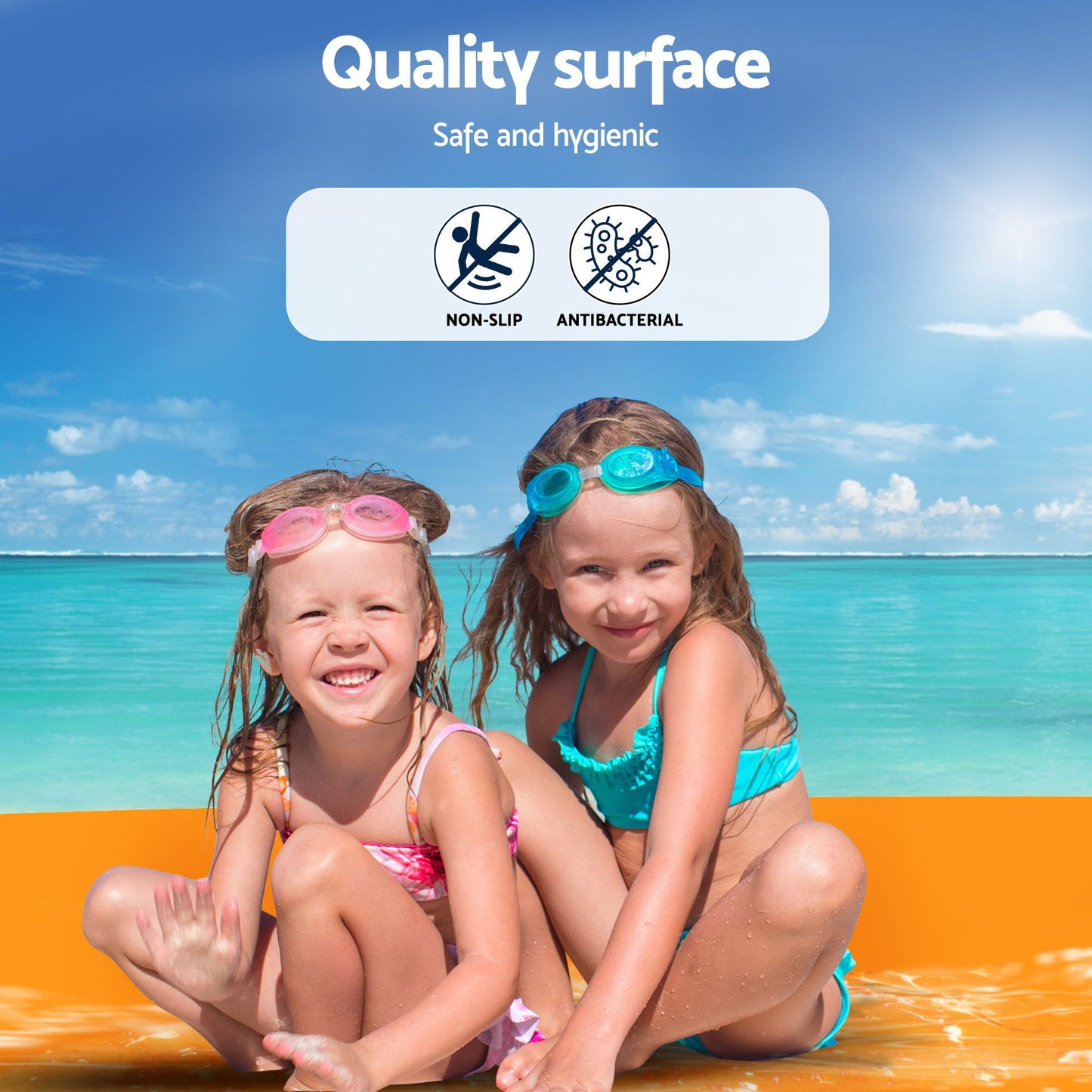 Floating Mat Water Slide Park Stand Up Paddle Pool Sea 270cm