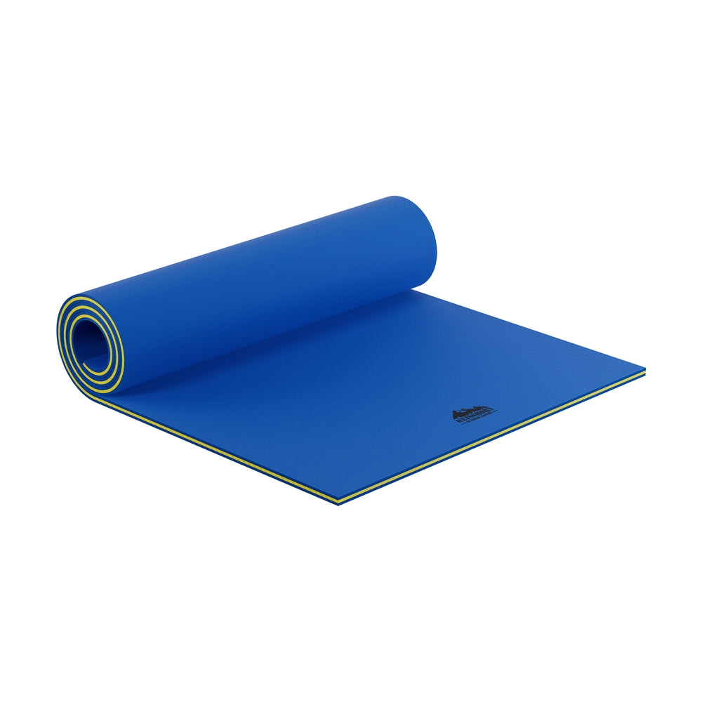 Floating Water Mat Foam Pad Swimming Pool Platform 3.5m x 1.8m - Blue