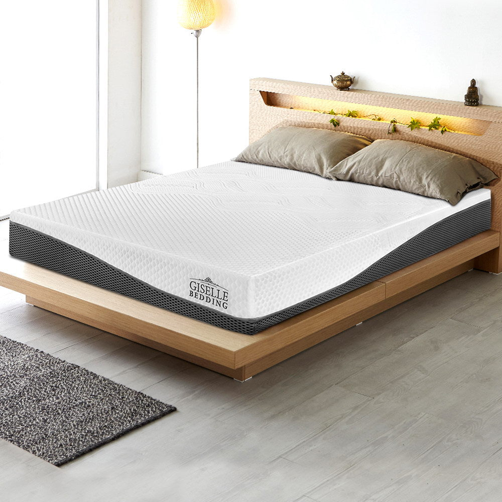 Bedding Queen Size Memory Foam Mattress Cool Gel - Without Spring