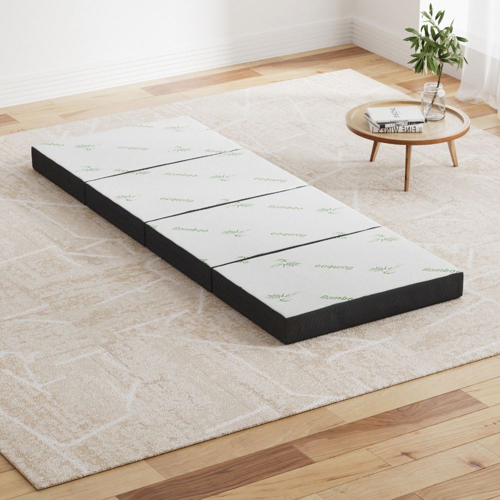 Portable Mattress Folding Foldable Foam Floor Bed Tri-Fold 180cm