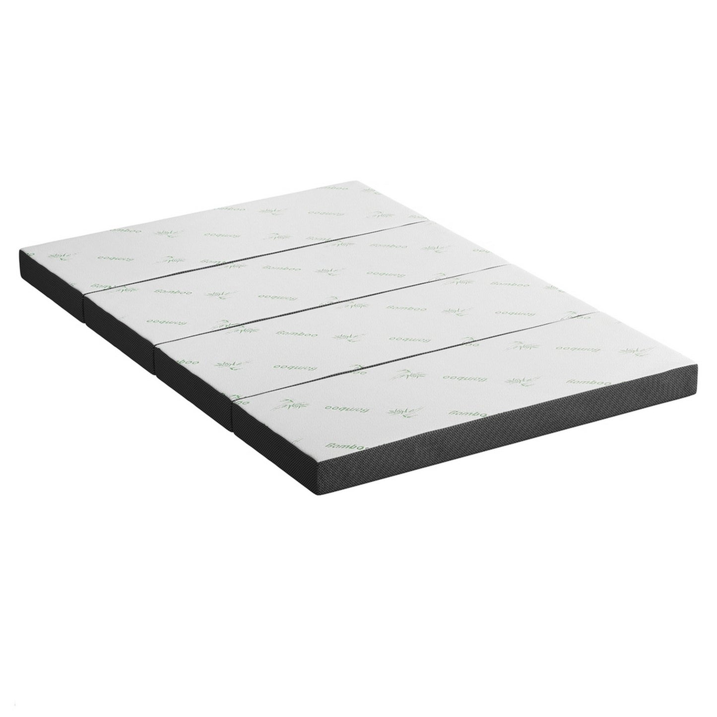 Double mattress Giselle Foldable Folding Foam Mattresses Bamboo