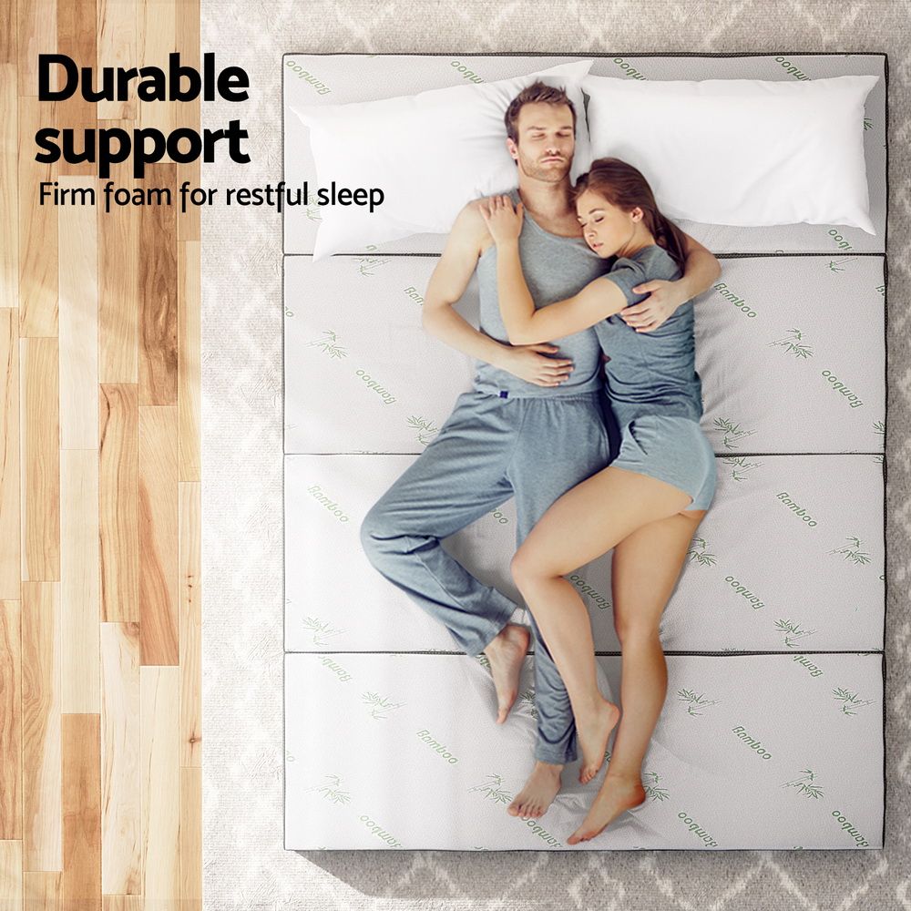 Bamboo Bedding Queen Mfm Rafa Bam Foldable Mattress Foam