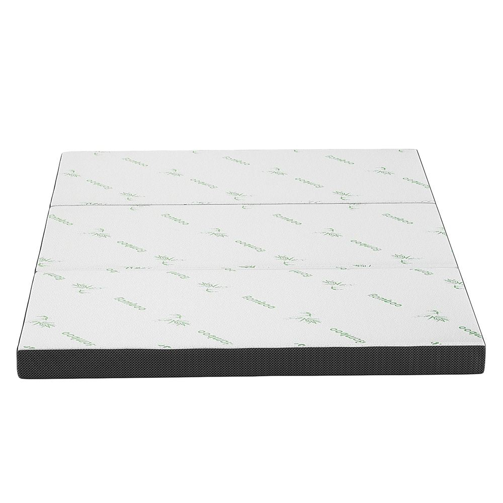 Bedding Foldable Mattress Folding Foam Double Bamboo