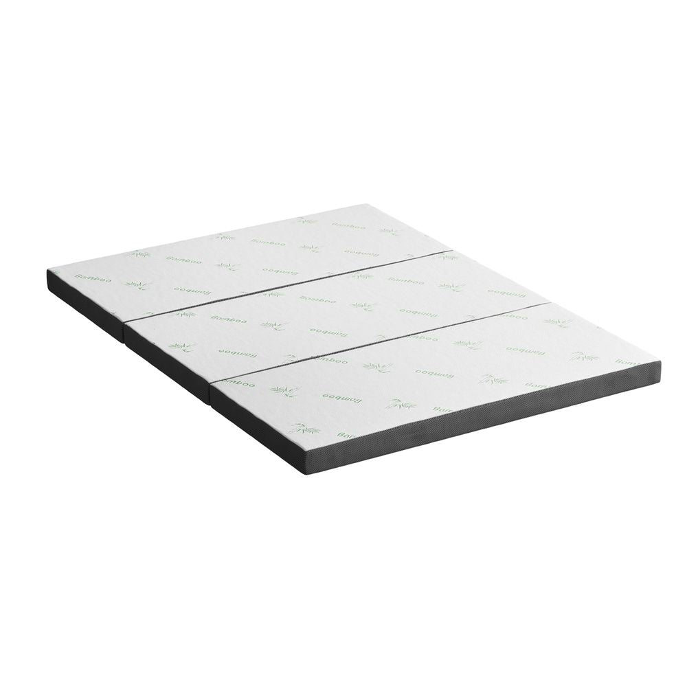 Giselle Foldable Mattress Folding Foam Mattresses Bamboo Queen MFM