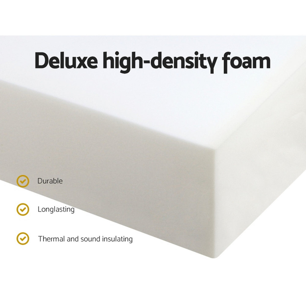 Foldable Mattress Bedding Folding Foam Queen - Grey