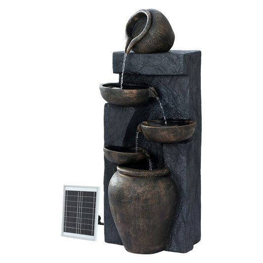 Solar Water Feature Five Tier 99cm