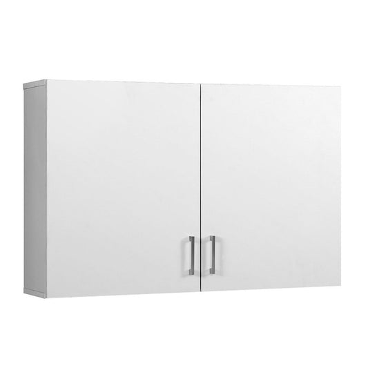 Wall Cabinet Storage for Bathroom Kitchen Bedroom Cupboard - White