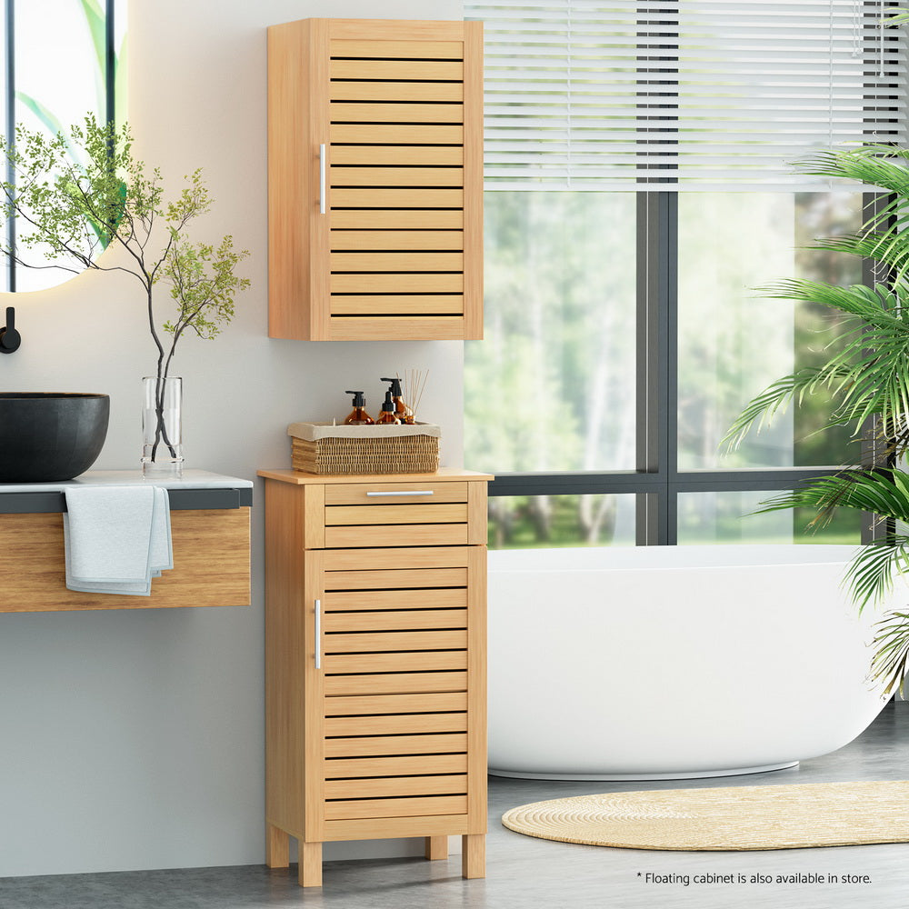 Bathroom Storage Cabinet 70cm Medicine 2 Tier Shelf Wall Mounted JILL