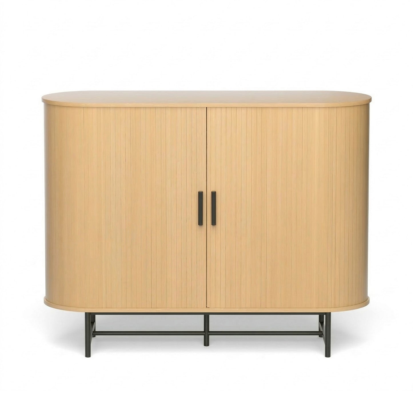 Buffet Sideboard Cupboard Cabinet Sliding Doors Pantry Storage - Oak PIIA