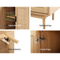 Buffet Sideboard Cabinet Storage Rattan Hallway Table Kitchen Cupboard