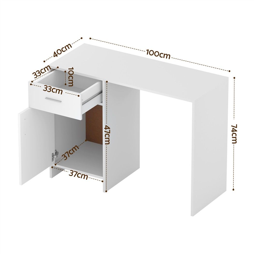 Computer Desk with Storage, Office