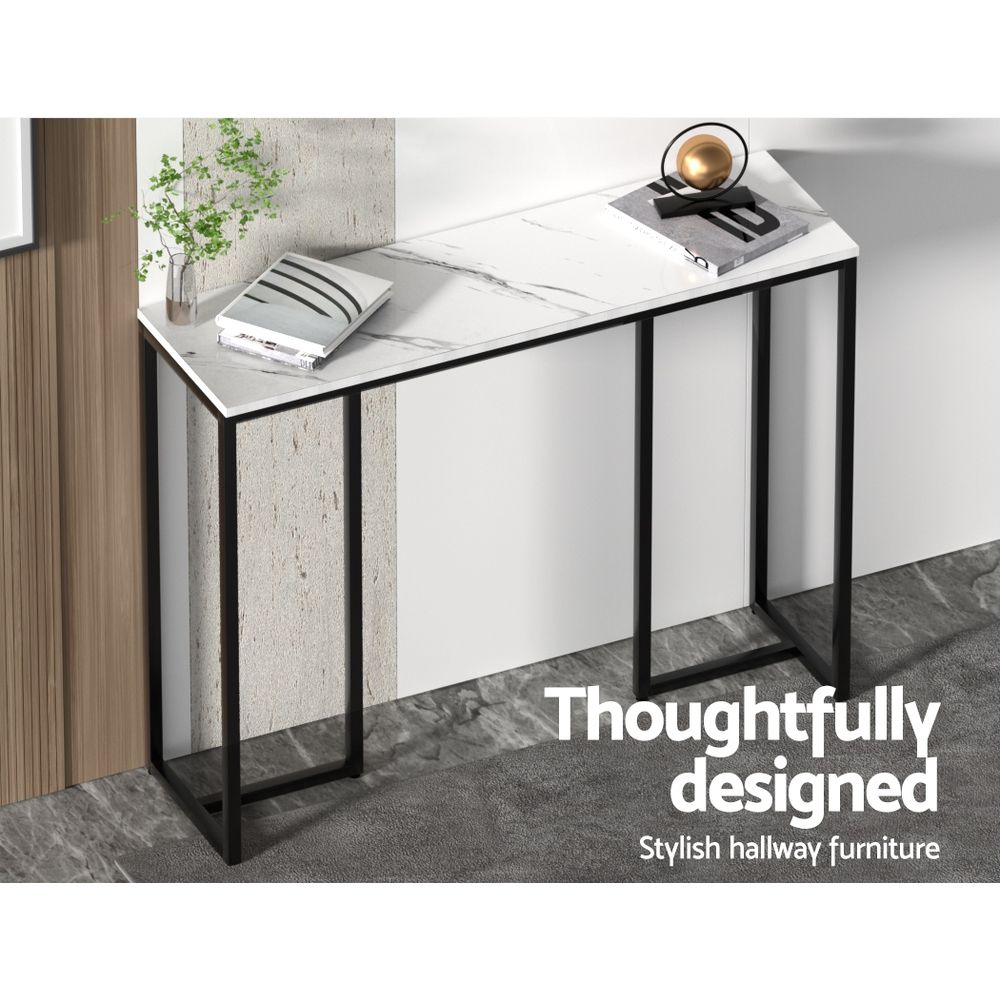Console Table Marble Effect - Frenisha