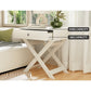 Bedside Table Drawers Side Table Storage Cabinet Nightstand White Qara Furni