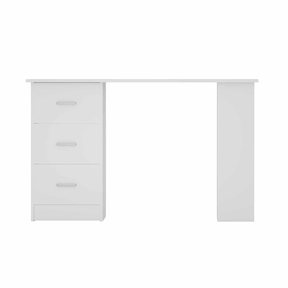 Office Computer Desk Student Study Table Workstation 3 Drawers Shelf 120cm