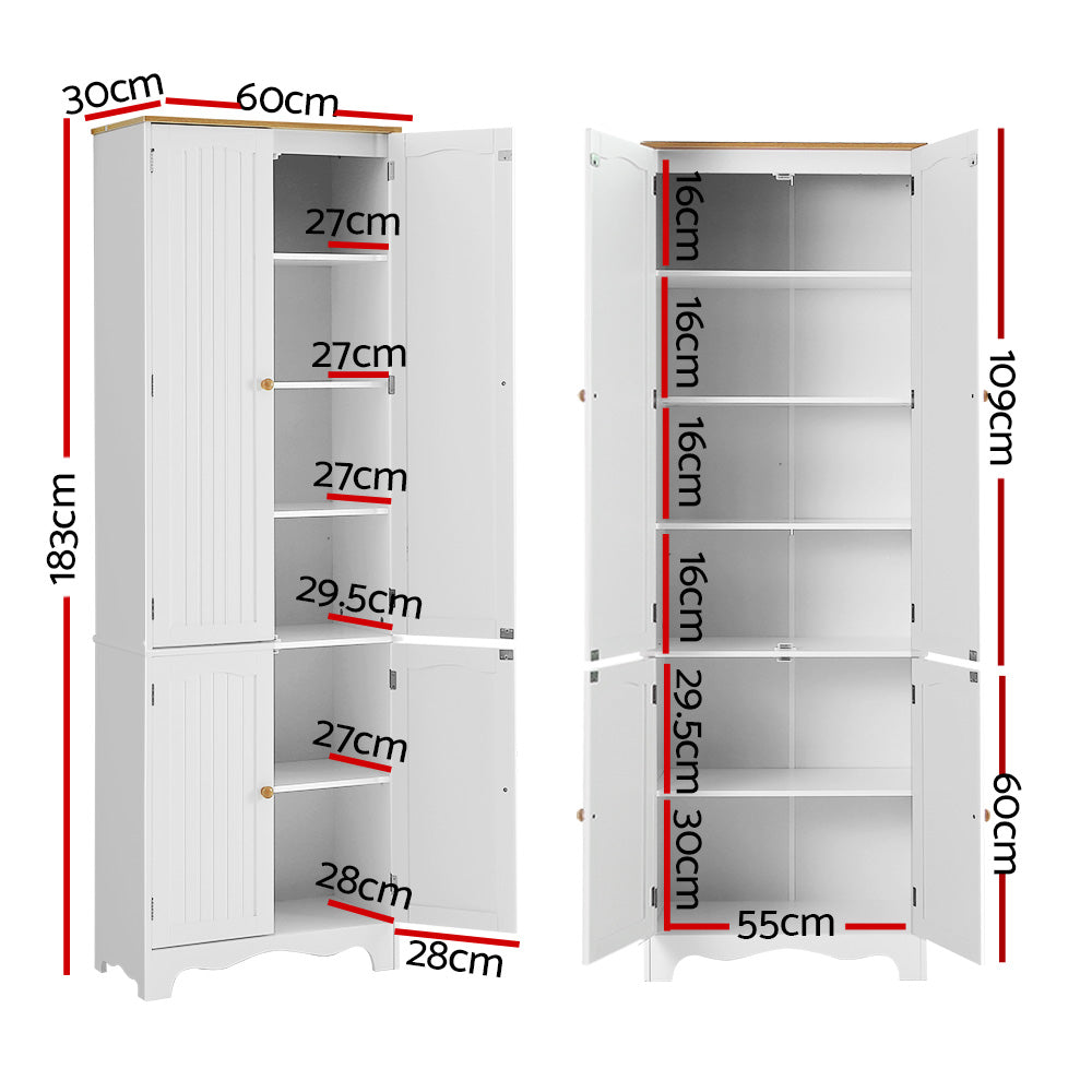 Sideboard cabinet with buffet kitchen cupboard storage pantry