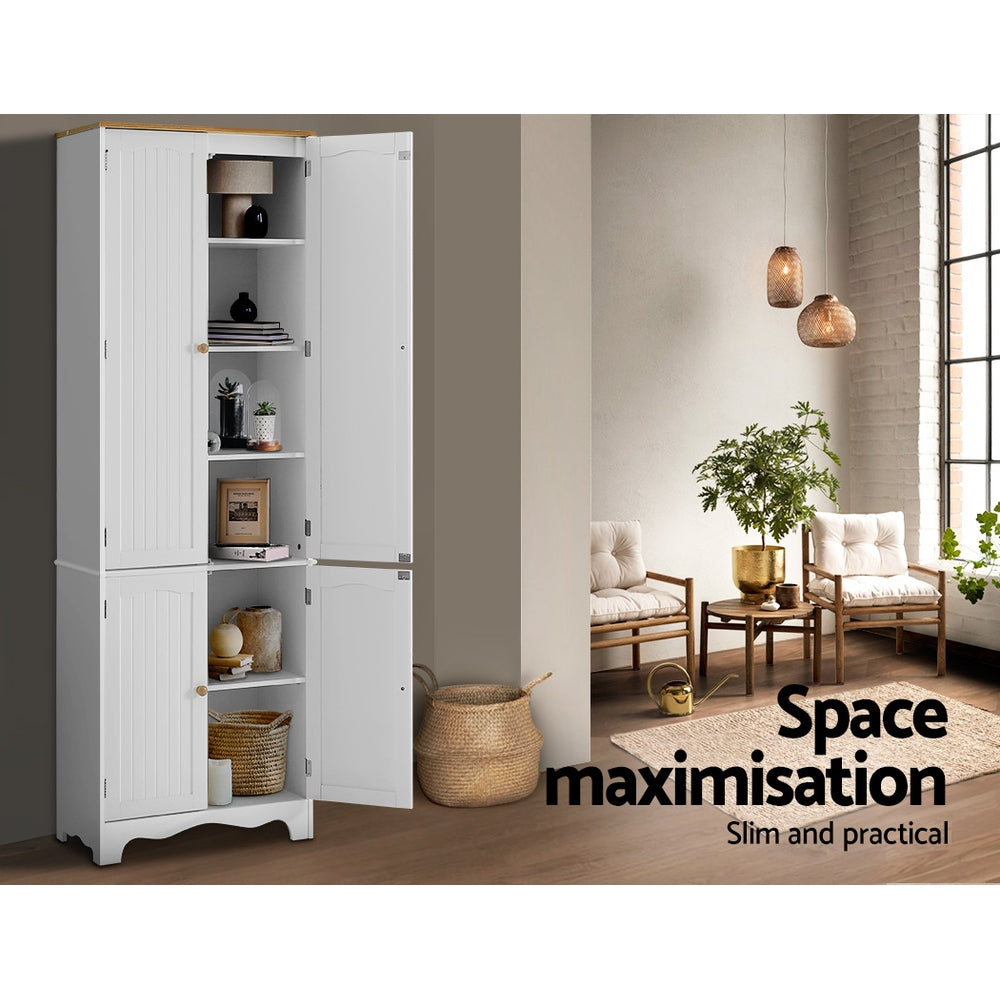 Sideboard cabinet with lower support frame and fitted legs