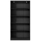 Bookshelf 5 Tiers - ANTON Black