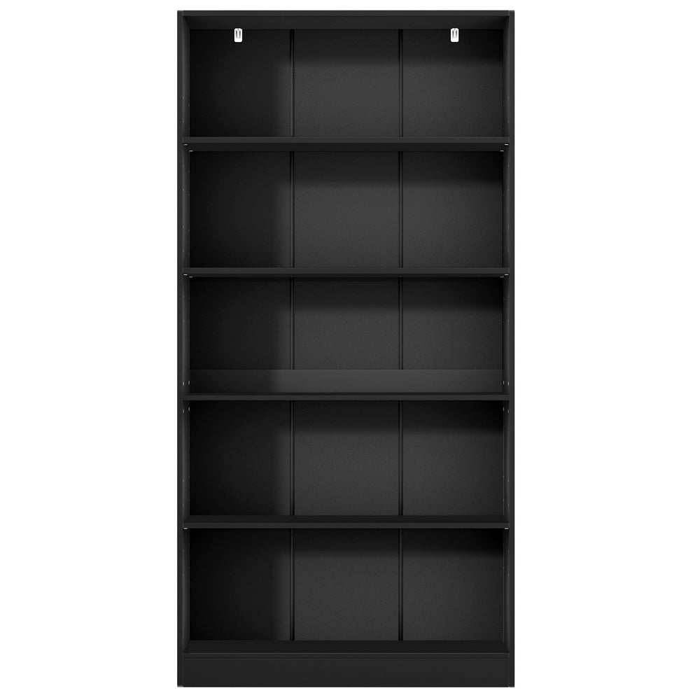 Bookshelf 5 Tiers - ANTON Black