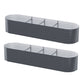 2x Green Fingers Raised Garden Bed 320X80X56cm Oval Planter Box