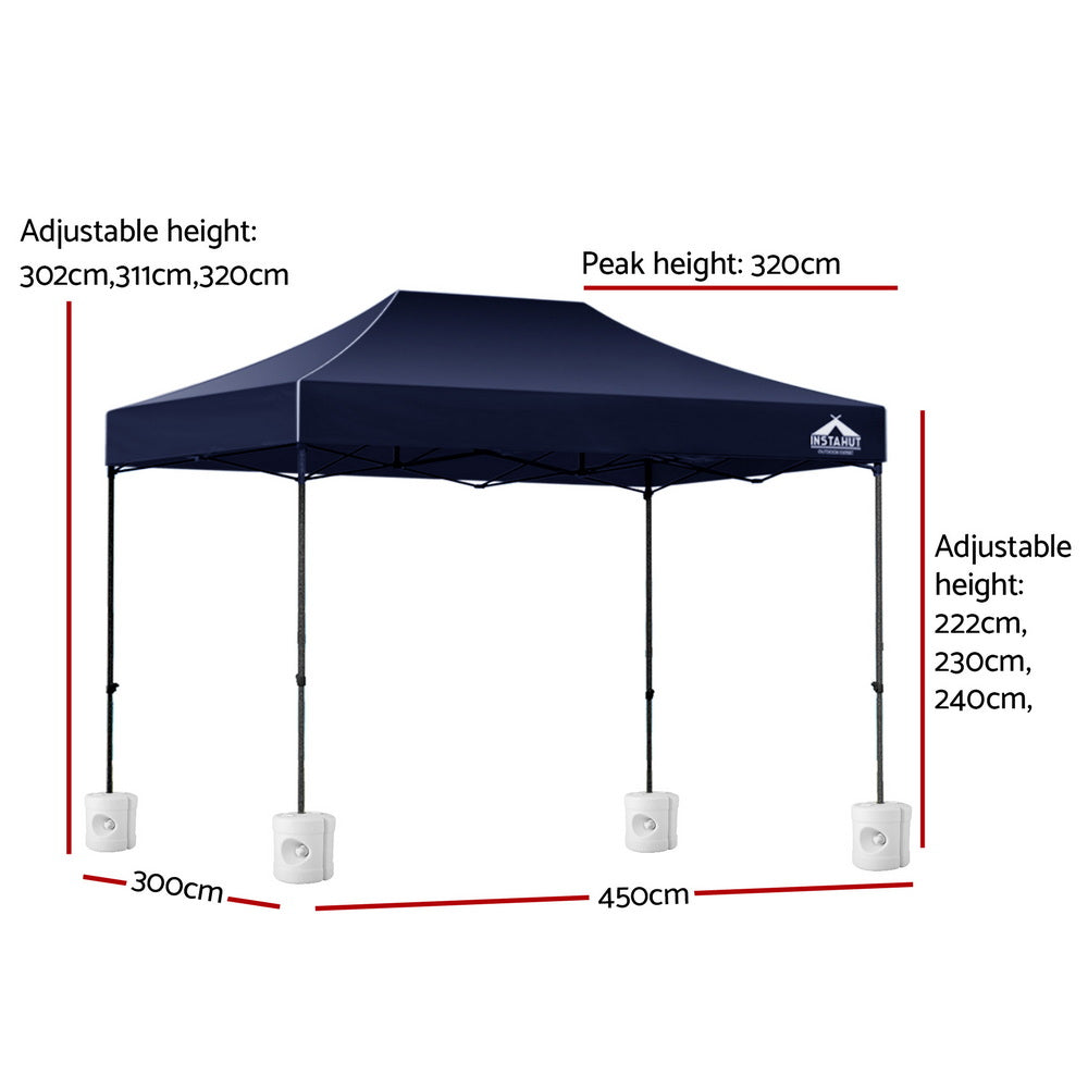 Gazebo Pop Up 3m X 4 5m Base
