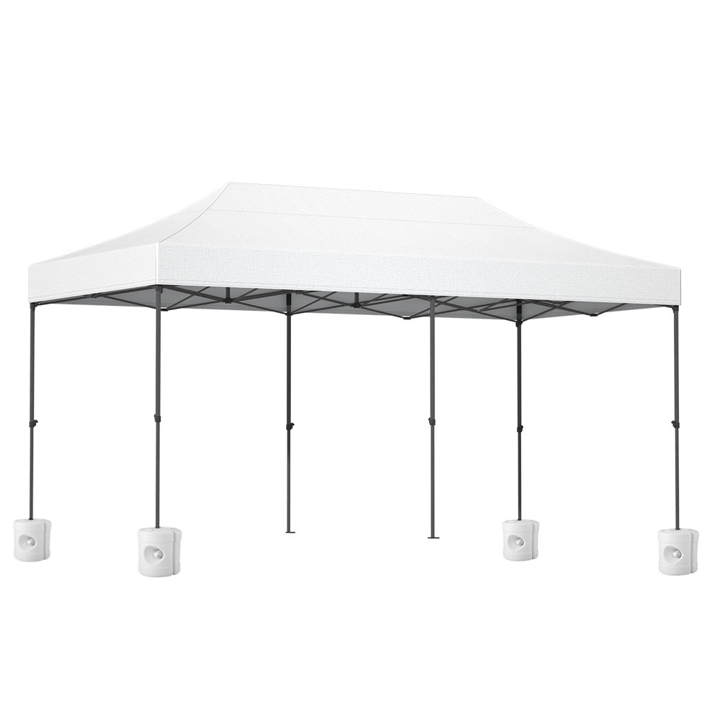 Gazebo Pop-Up Marquee 3x6 Outdoor Wedding Base Pod Kit - White