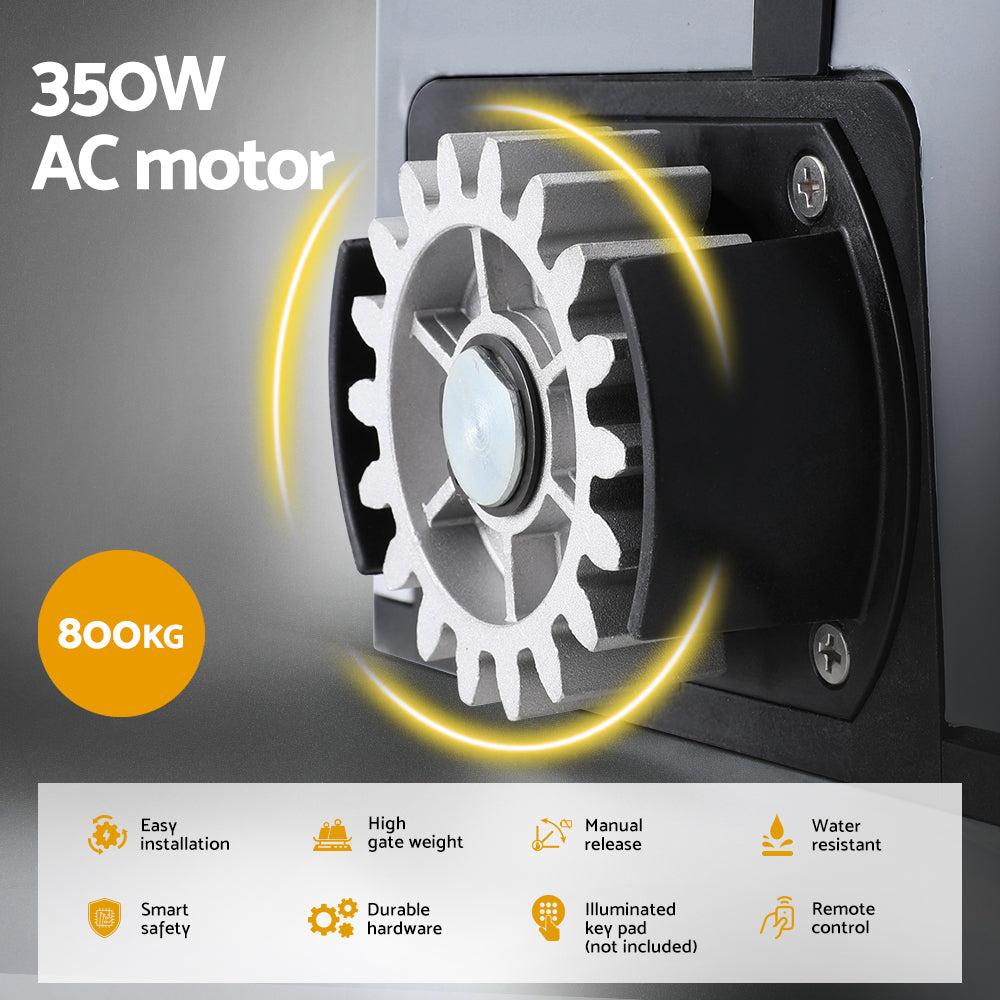 Automatic Sliding Gate Opener Lockm Kit 4M 800KG