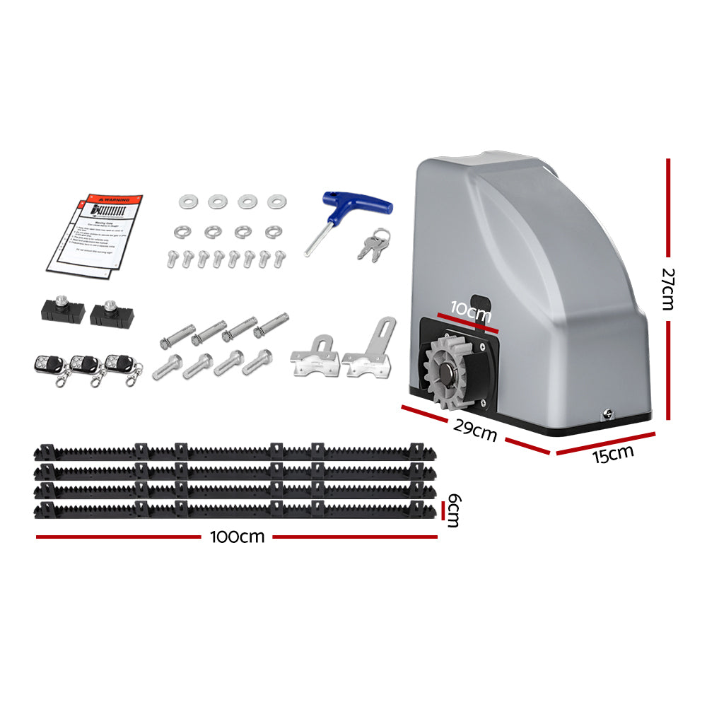 LockM Sliding Gate Opener 800KG with Keypad 4M