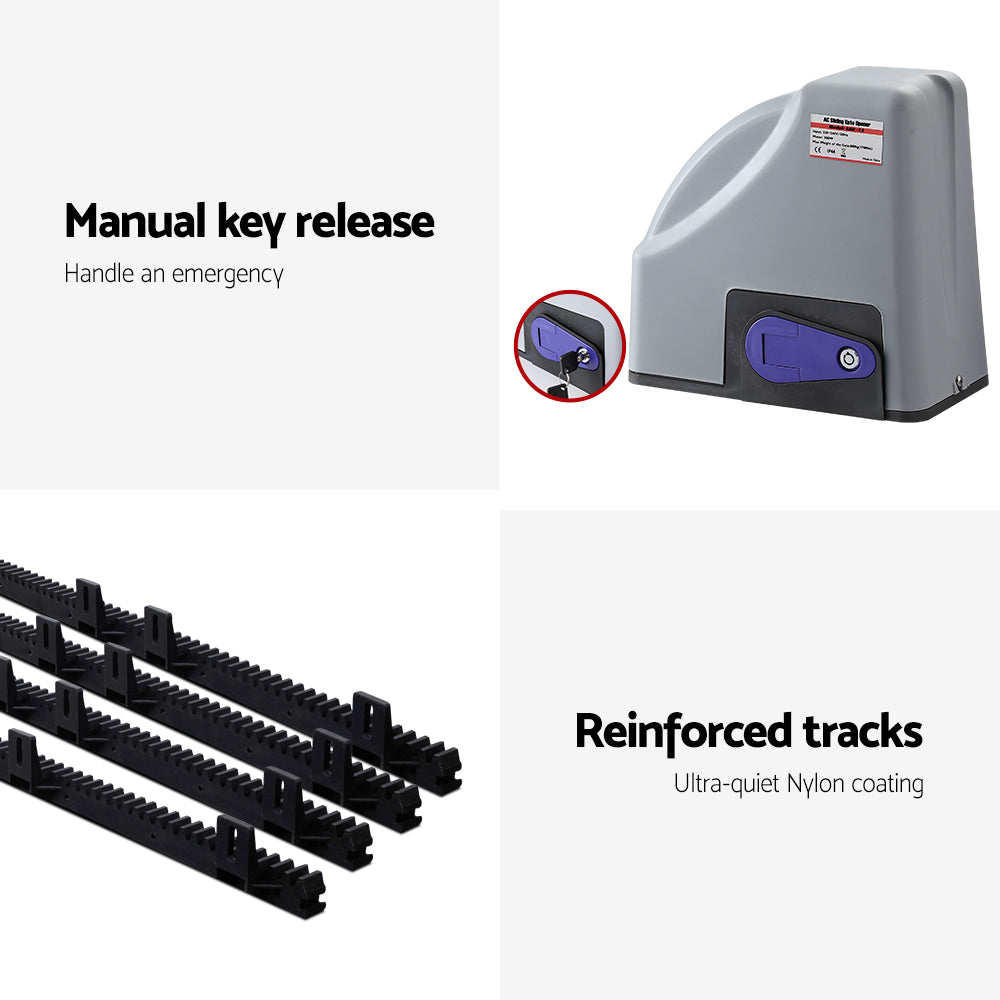 LockM Sliding Gate Opener 800KG with Keypad 4M