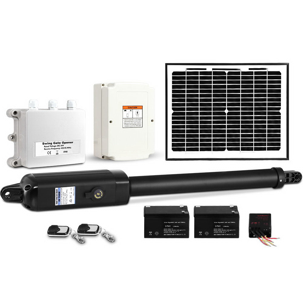 Solar Swing Gate Opener Kit 500KG, Automatic