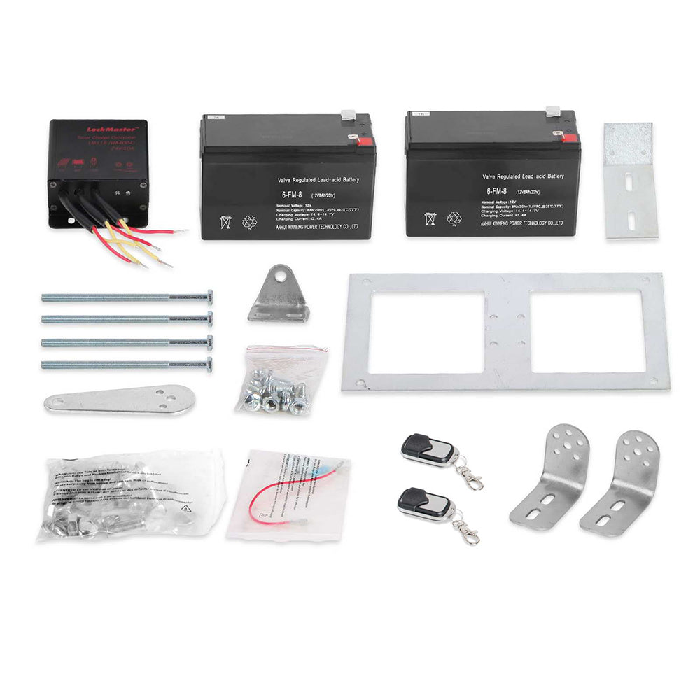 Solar Swing Gate Opener Kit 500KG, Automatic