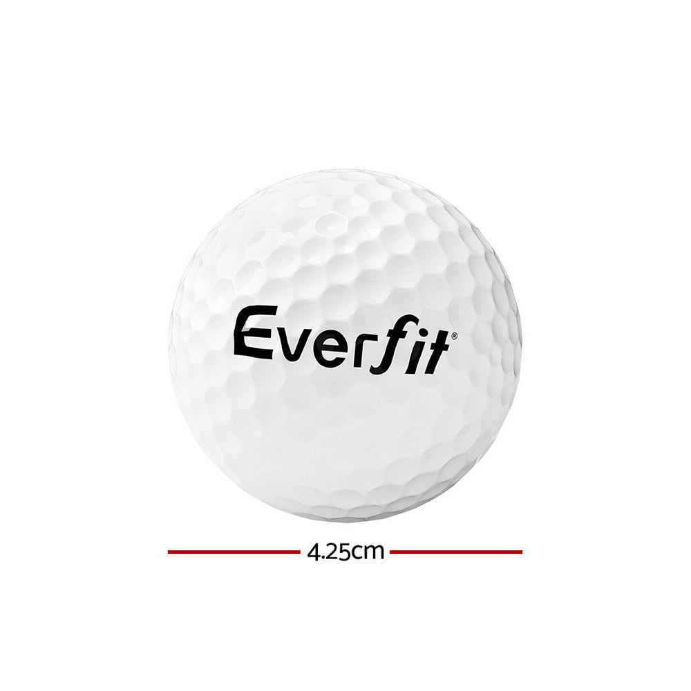 HomeMyGarden 12Pcs Golf Ball Set Reusable Distance Golf Balls Practice Training