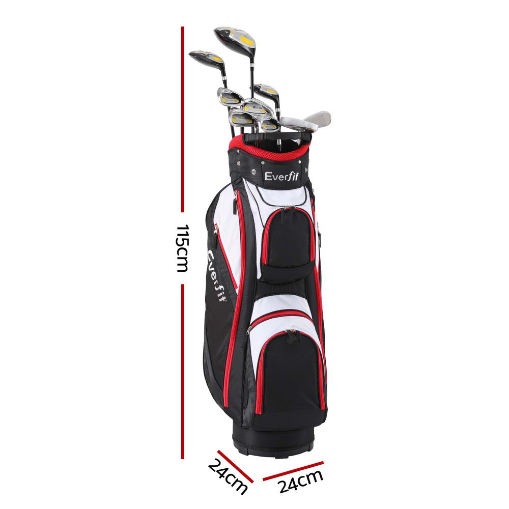 Golf Clubs Set for Men Right-Handed - Alloy Wedges, Driver, Stand Bag