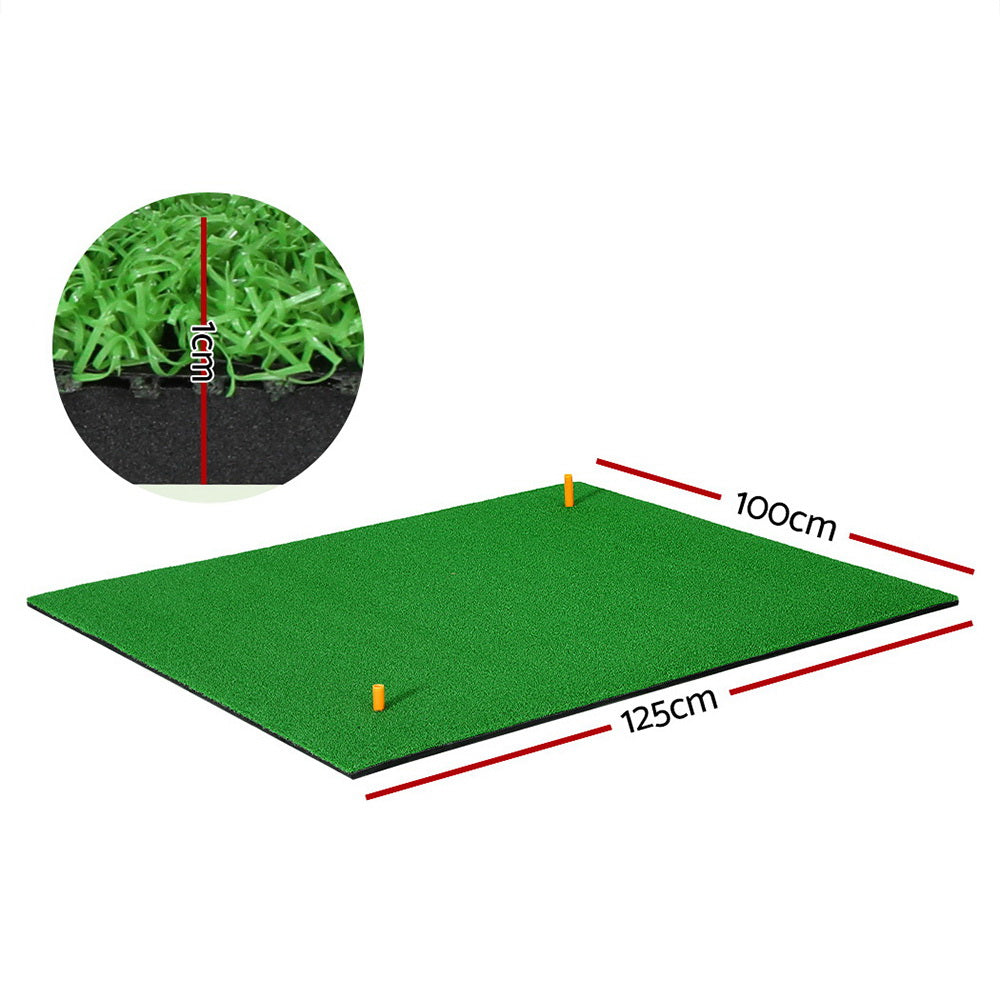 Golf Hitting Mat Portable Driving¬†Range Practice¬†Training Aid 100x125cm