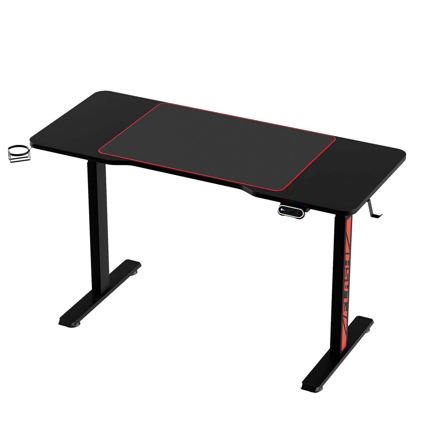 Standing Desk Motorised Gaming Desk 140CM - Black