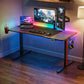 Standing Desk Motorised Gaming Desk 140CM - Black