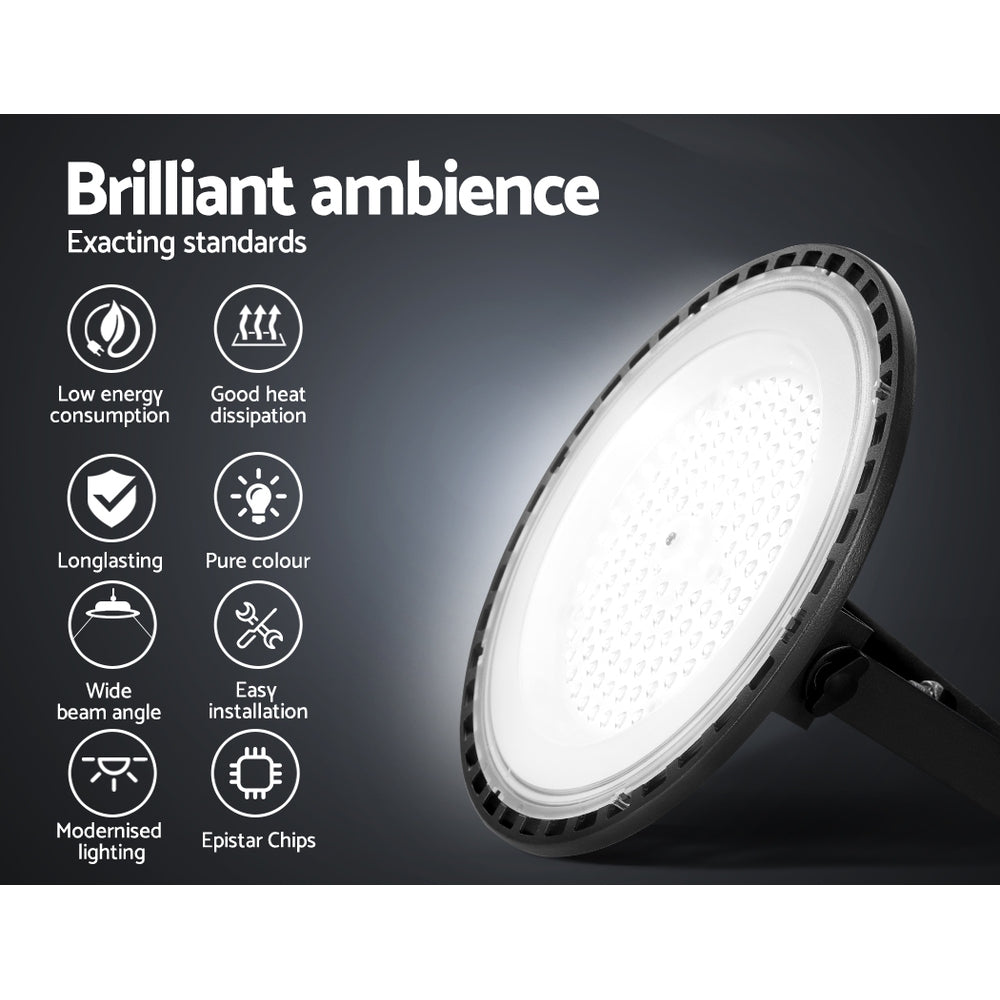 High Bay Light LED 100W Industrial Lamp for Workshop Warehouse Factory