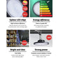LED High Bay Light 150W Industrial Workshop Warehouse Gym - Black